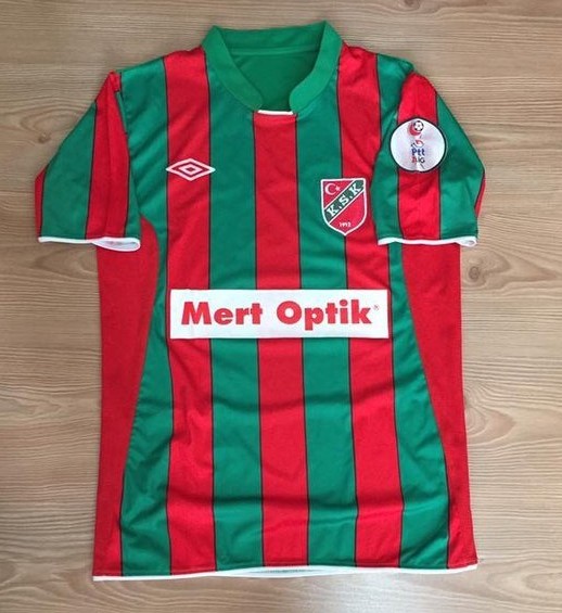 maillot de karsiyaka sk domicile 2012-2013 rétro