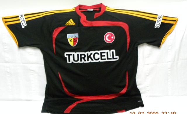 maillot de kayserispor exterieur 2008-2009 pas cher