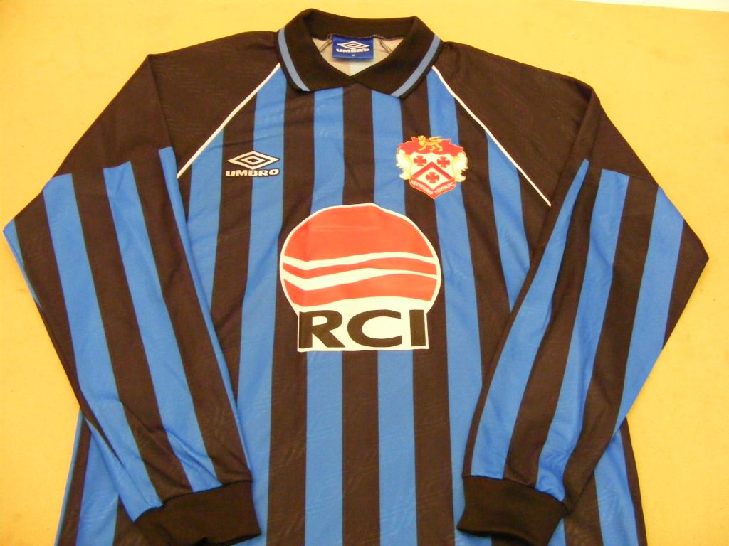 maillot de kettering town exterieur 1995-1996 rétro