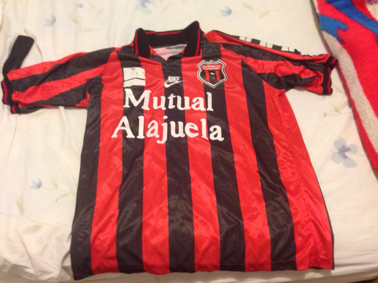 maillot de ld alajuelense domicile 1996 rétro