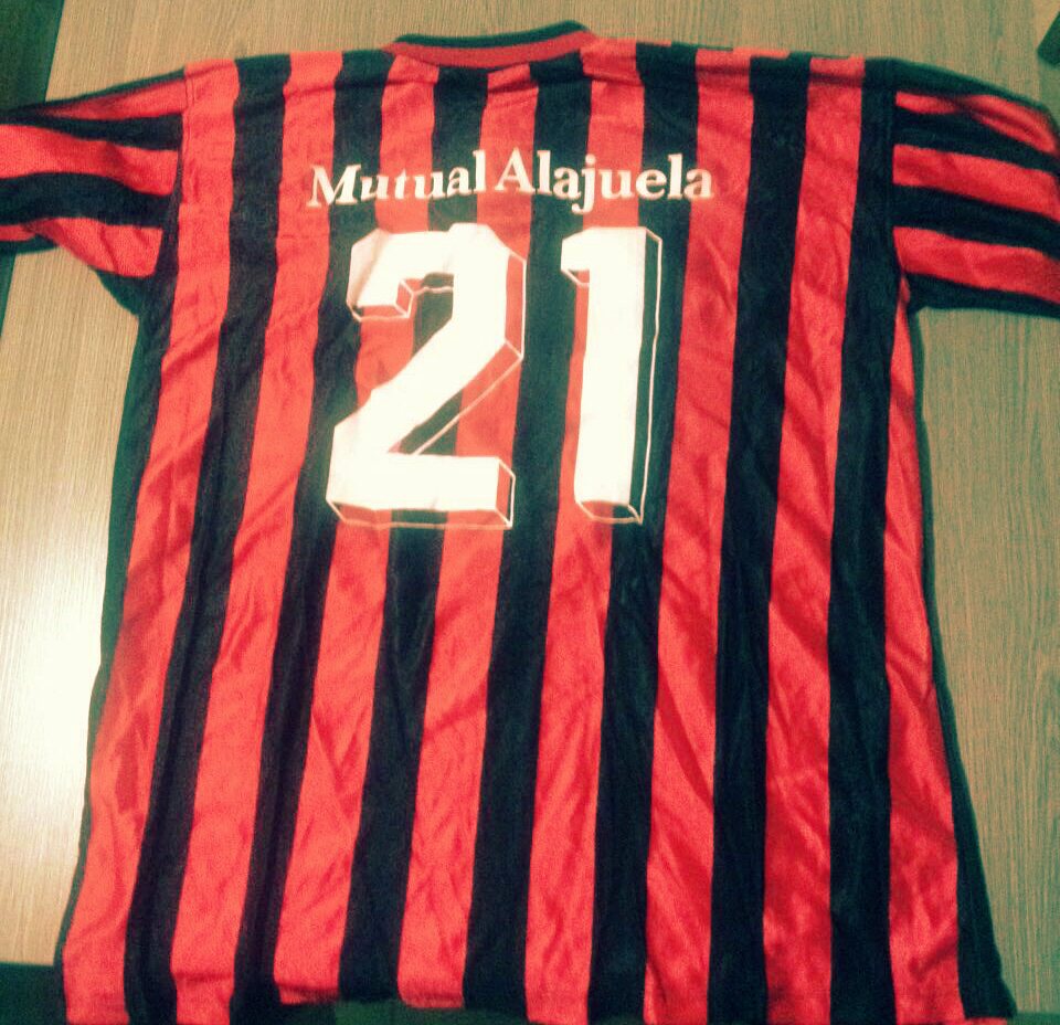 maillot de ld alajuelense domicile 1998 rétro