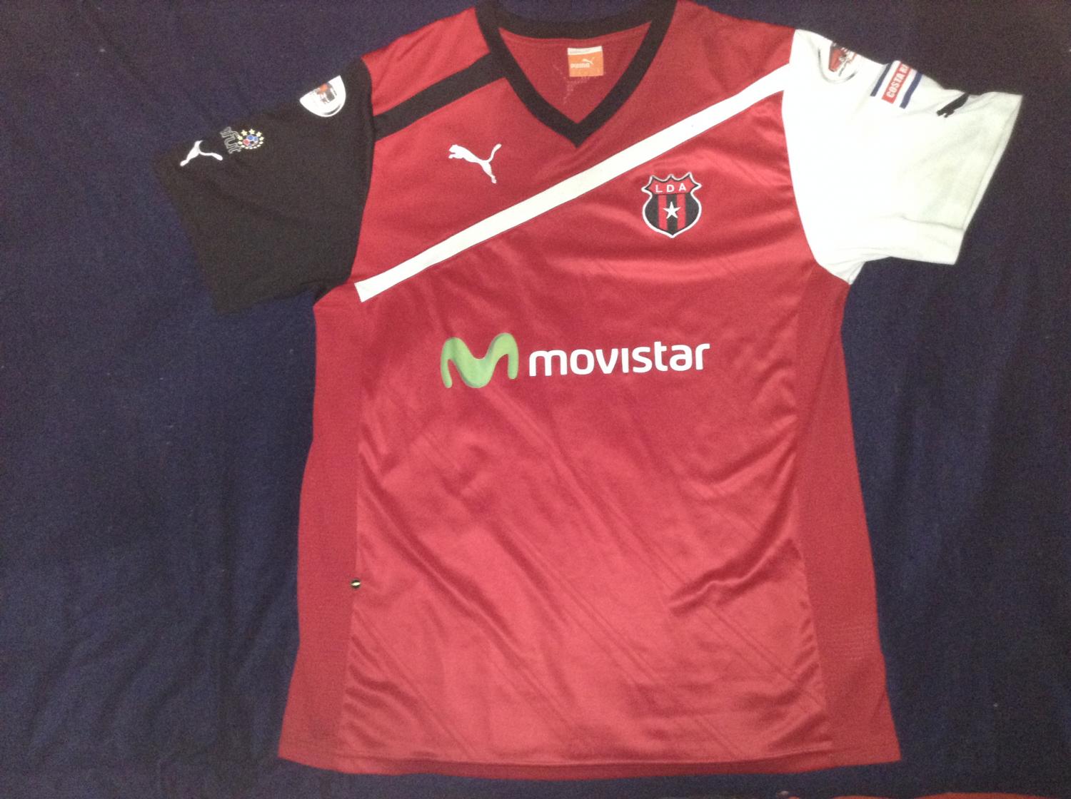 maillot de ld alajuelense third 2012 rétro