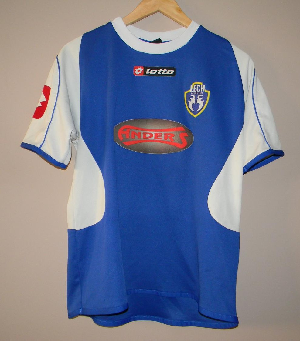 maillot de lech poznań domicile 2005-2006 pas cher