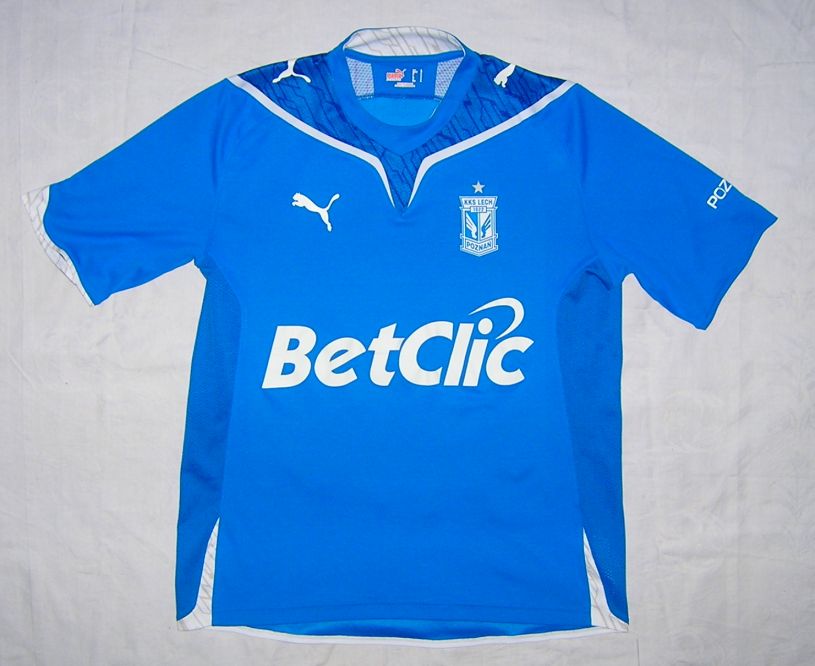 maillot de lech poznań domicile 2009-2010 pas cher