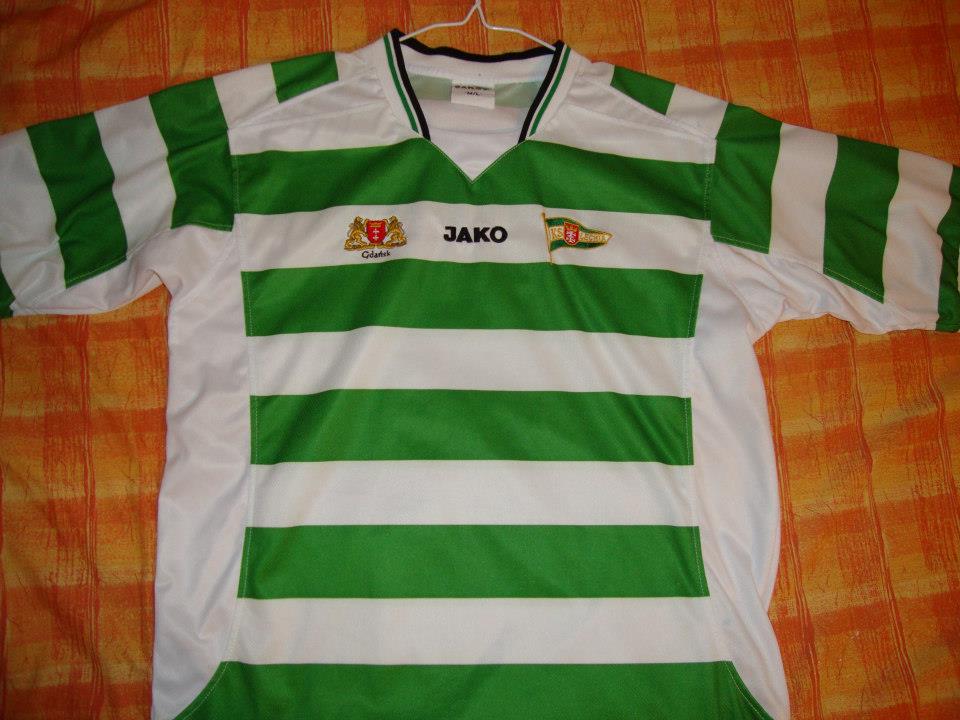 maillot de lechia gdańsk domicile 2006-2007 pas cher