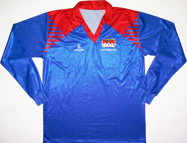 maillot de liechtenstein domicile 1994 rétro