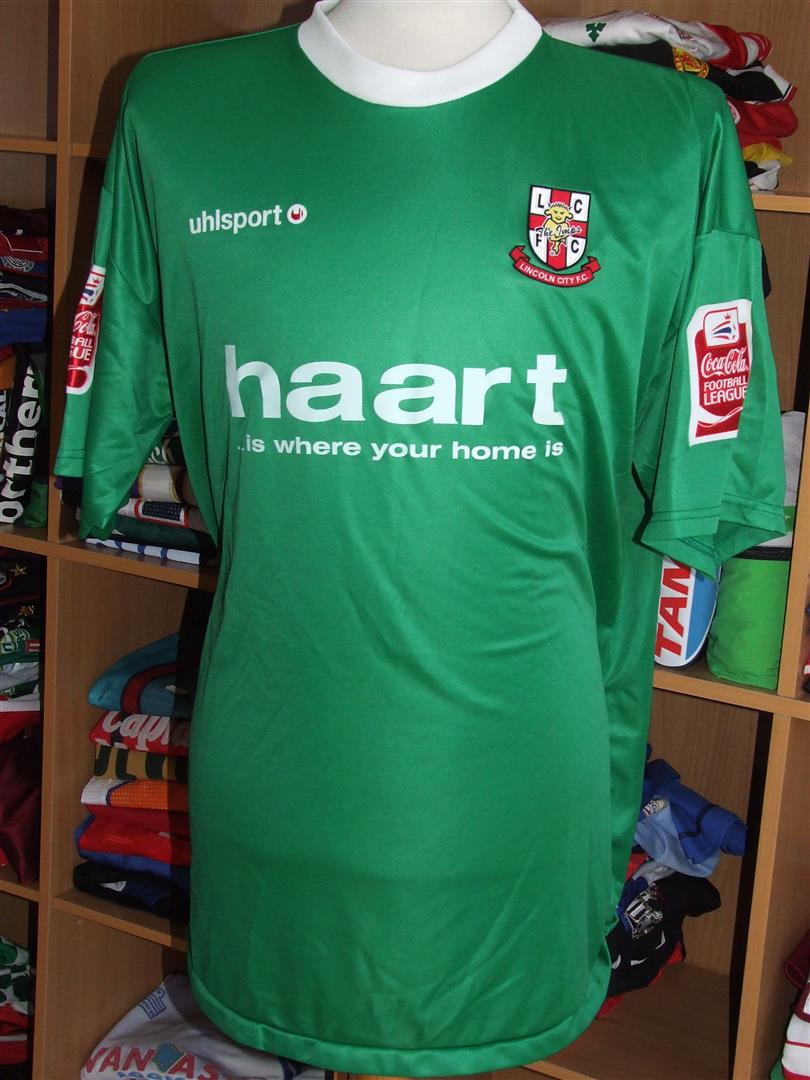 maillot de lincoln city fc third 2006-2007 rétro