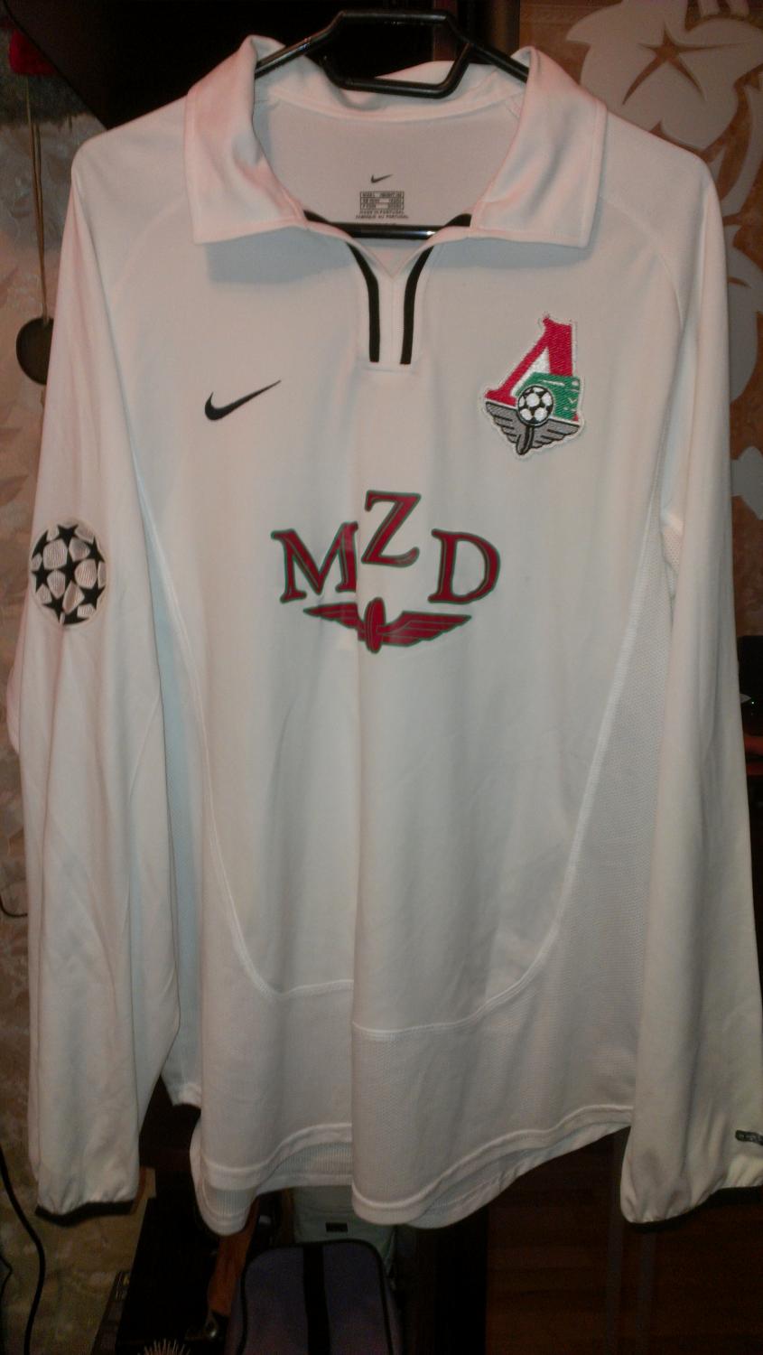 maillot de lokomotiv moscou domicile 2002-2003 rétro