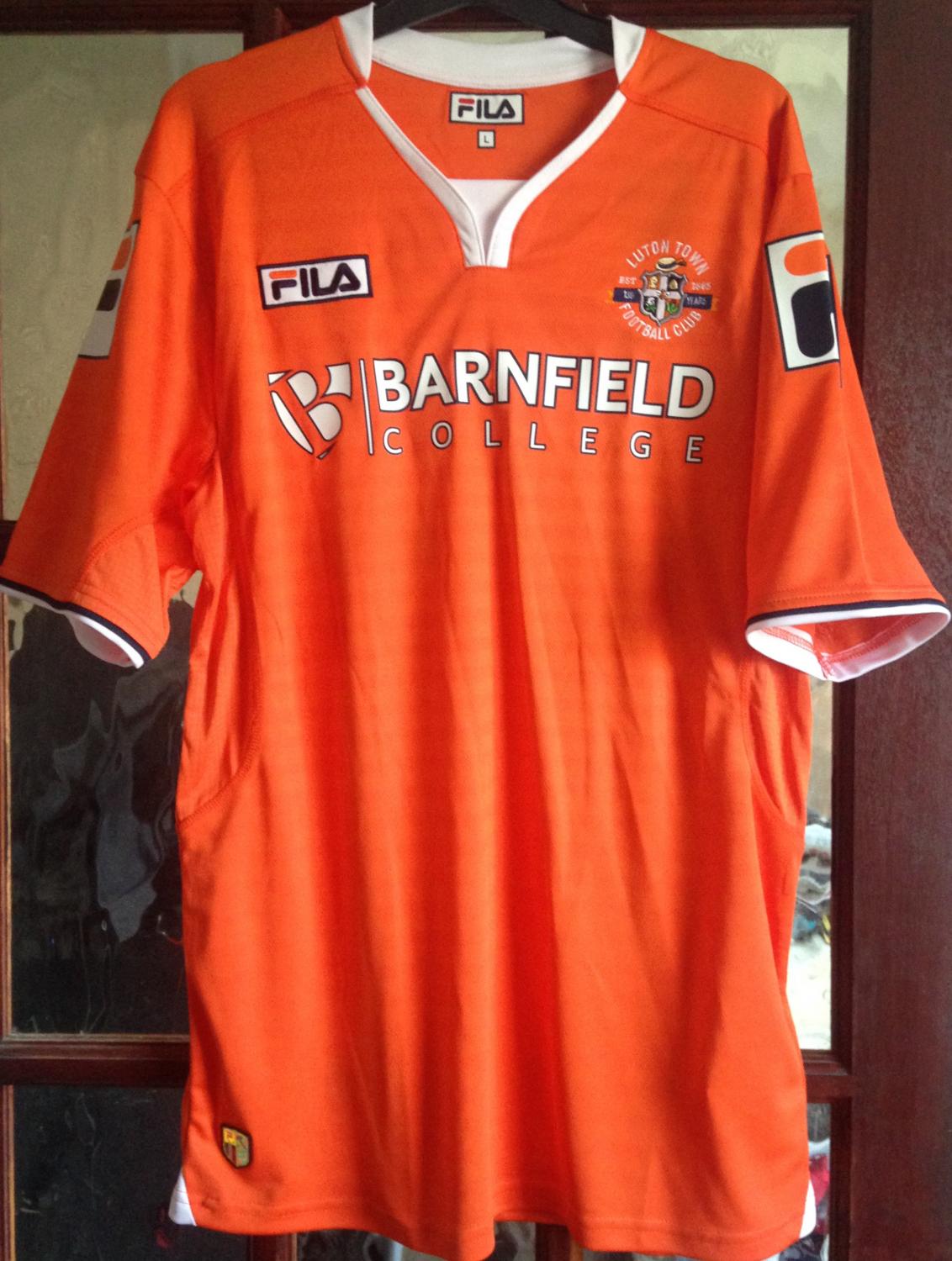 maillot de luton town domicile 2015-2016 rétro