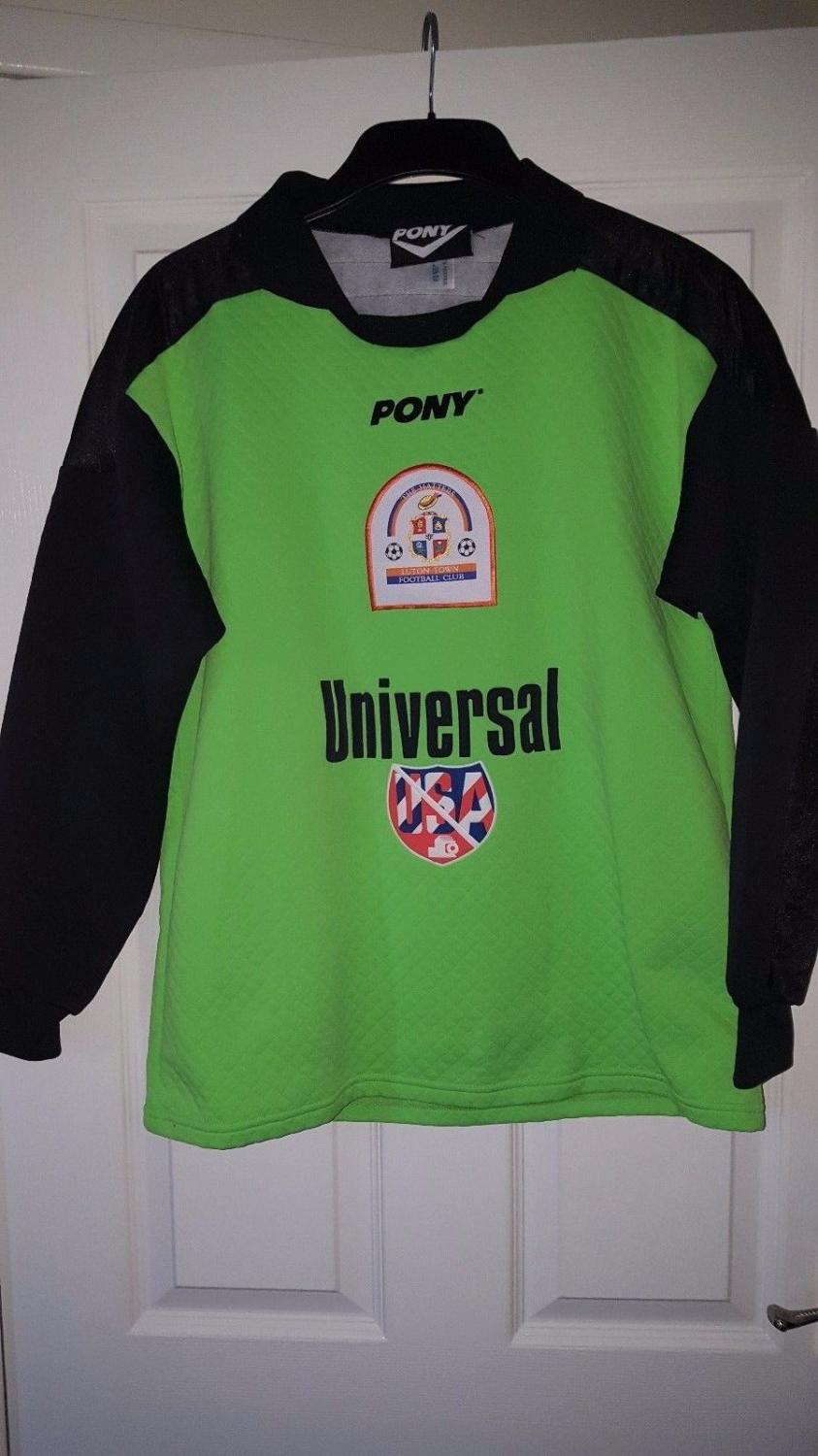 maillot de luton town gardien 1995-1997 rétro