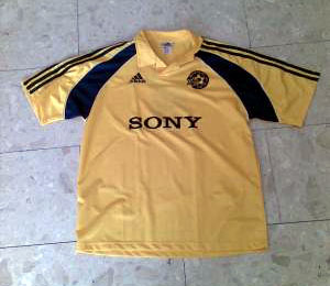 maillot de maccabi tel-aviv domicile 1999-2000 rétro