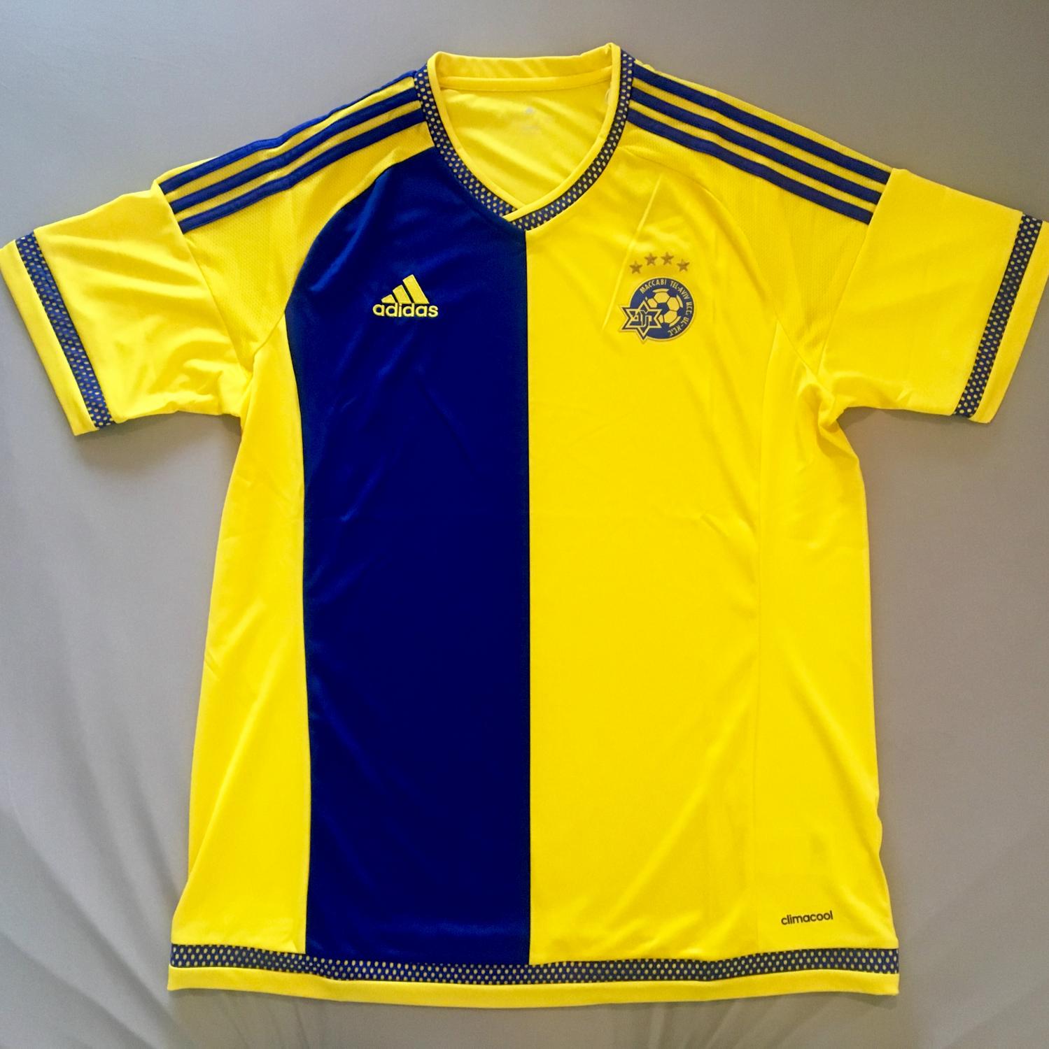 maillot de maccabi tel-aviv domicile 2015-2016 rétro