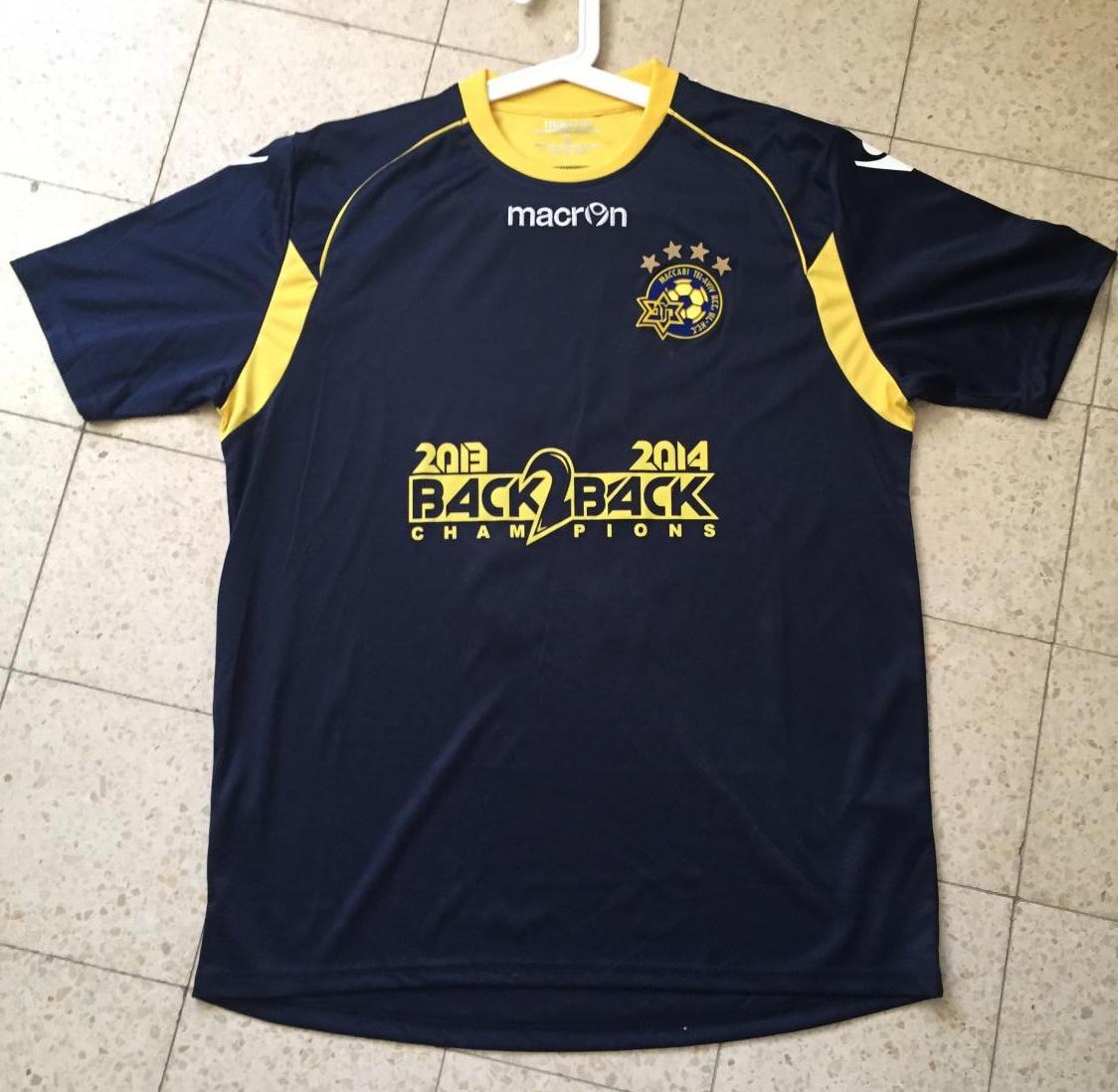 maillot de maccabi tel-aviv exterieur 2013-2014 rétro