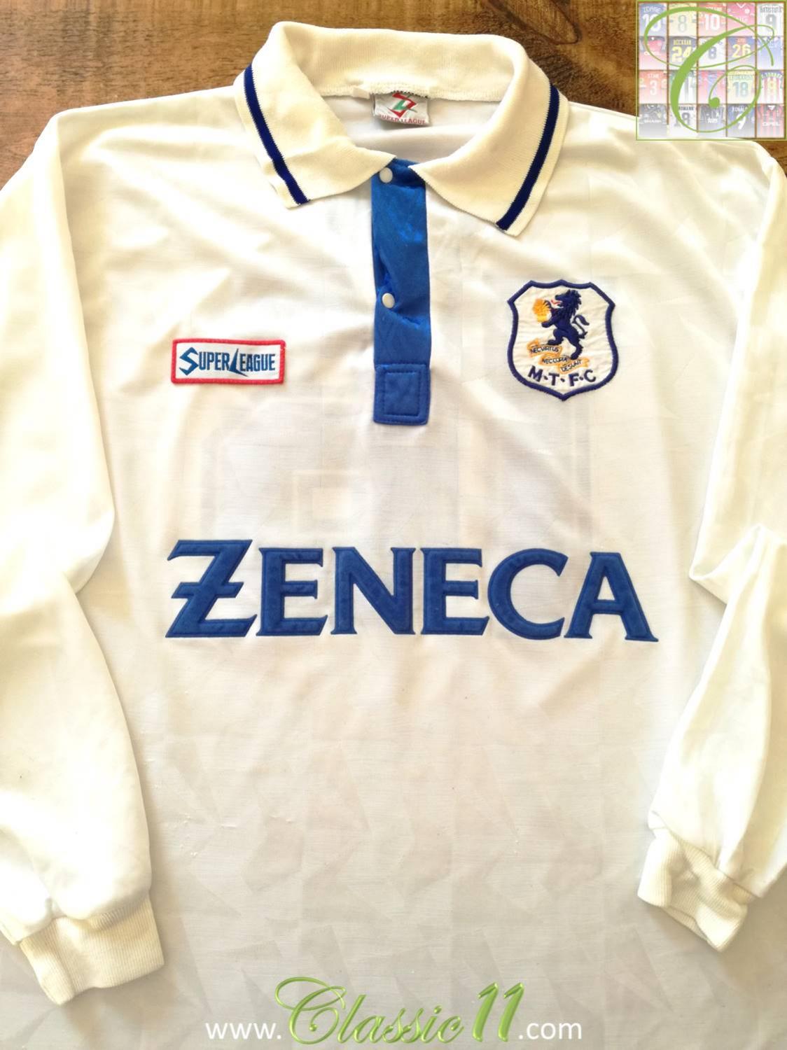 maillot de macclesfield town exterieur 1996-1998 rétro