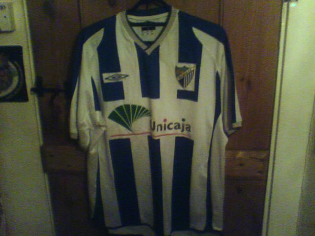 maillot de málaga cf domicile 2000-2001 pas cher