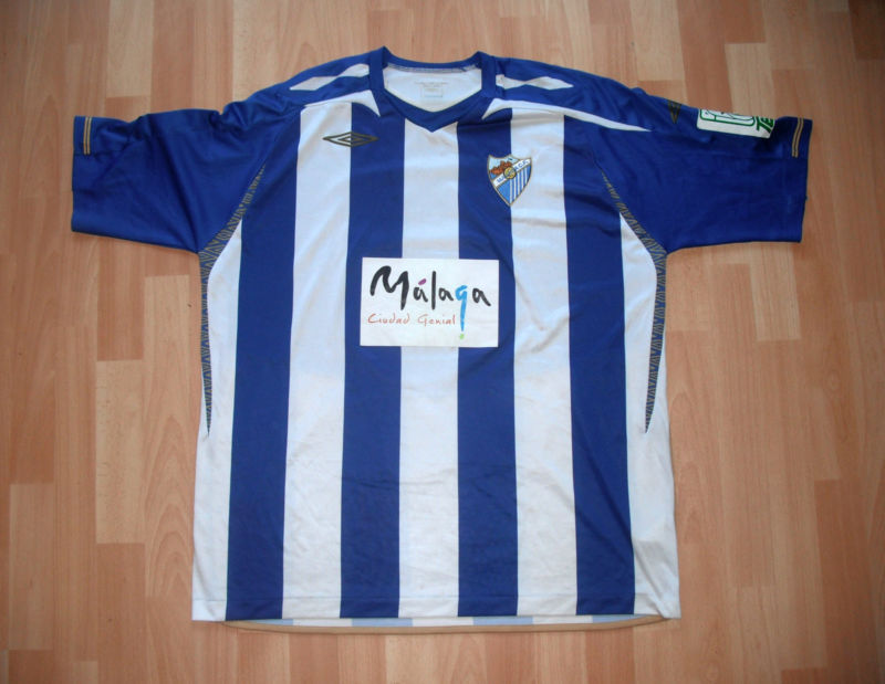 maillot de málaga cf domicile 2008-2009 pas cher