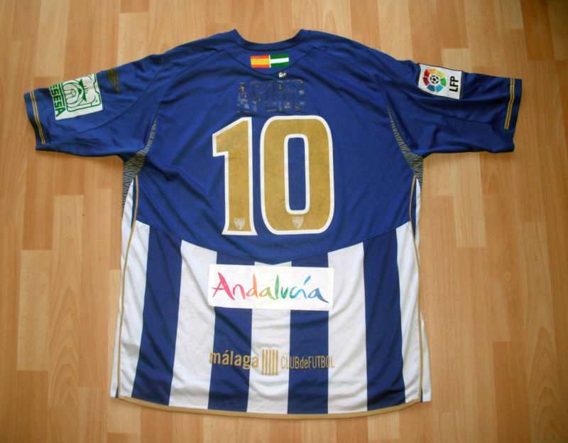 maillot de málaga cf domicile 2008-2009 pas cher