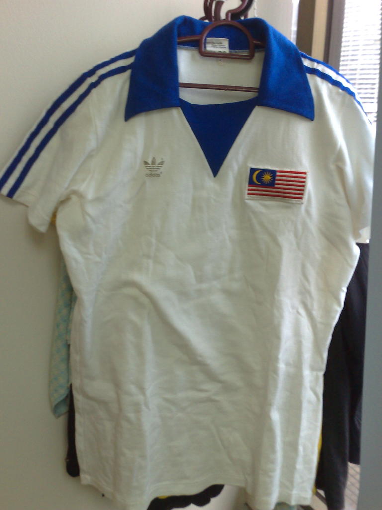 maillot de malaisie exterieur 1985-1990 pas cher