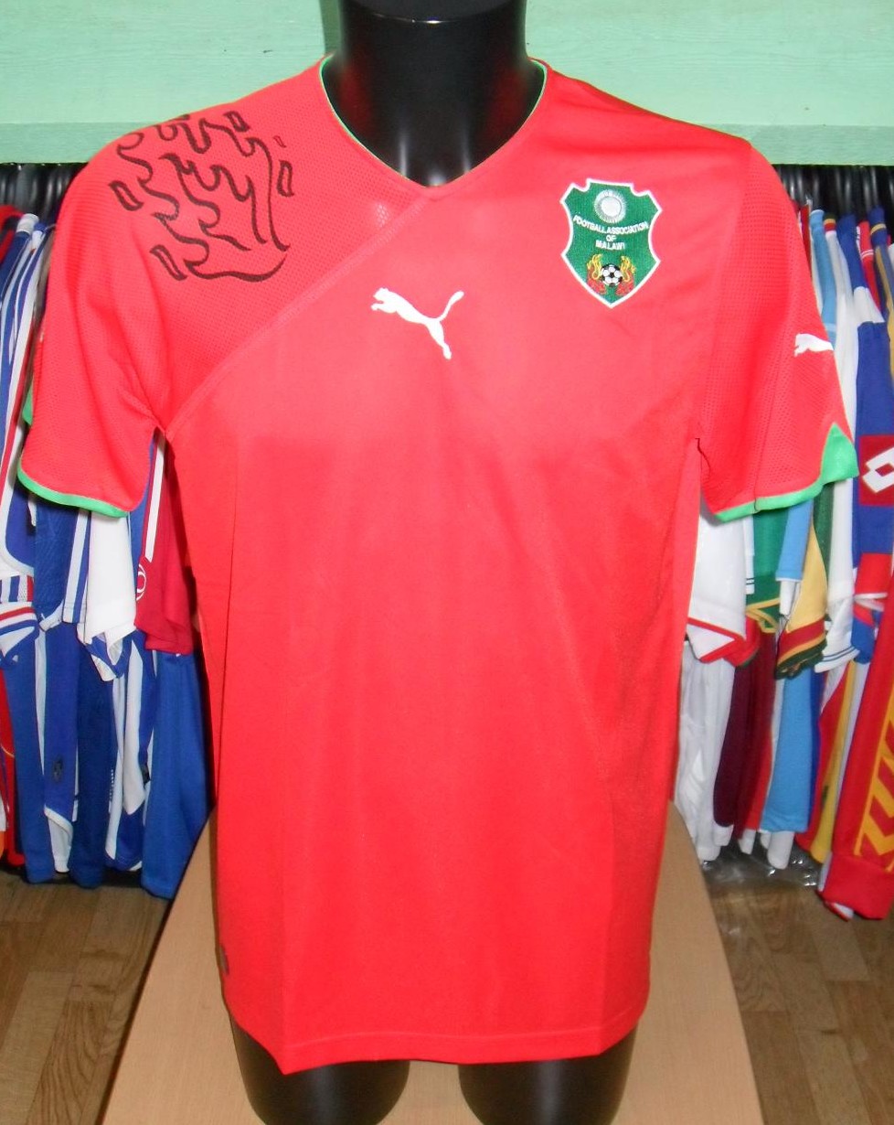 maillot de malawi domicile 2010-2011 rétro