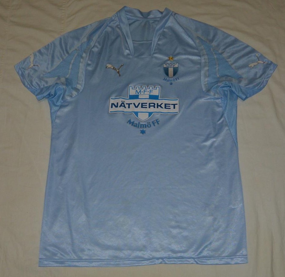 maillot de malmö ff réplique 2005-2007 pas cher