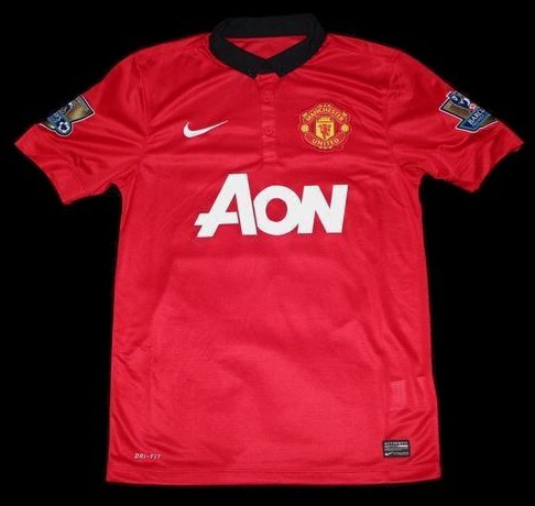 maillot de manchester united domicile 2013-2014 pas cher