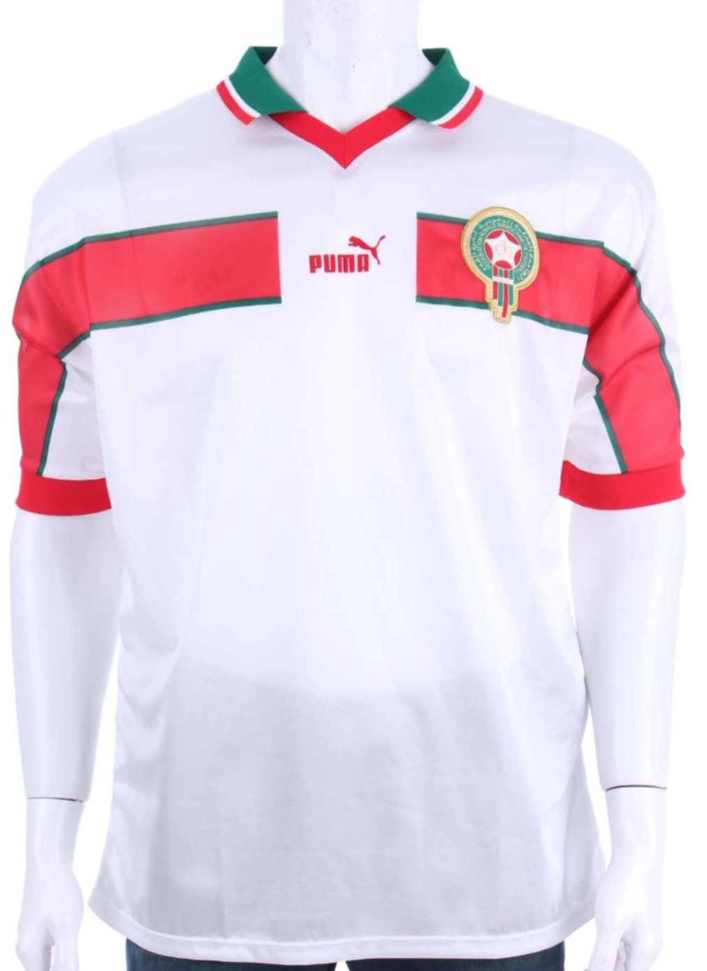 maillot de maroc exterieur 1998-2000 rétro