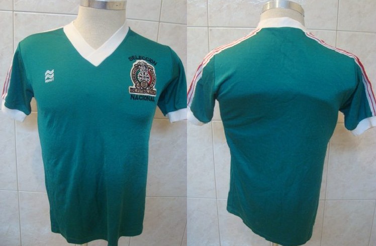 maillot de mexique domicile 1982 rétro