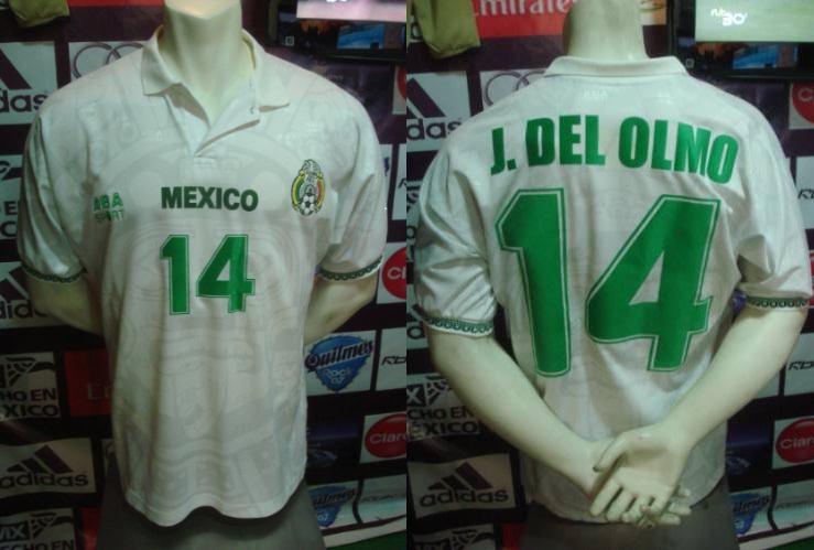 maillot de mexique exterieur 1996 pas cher