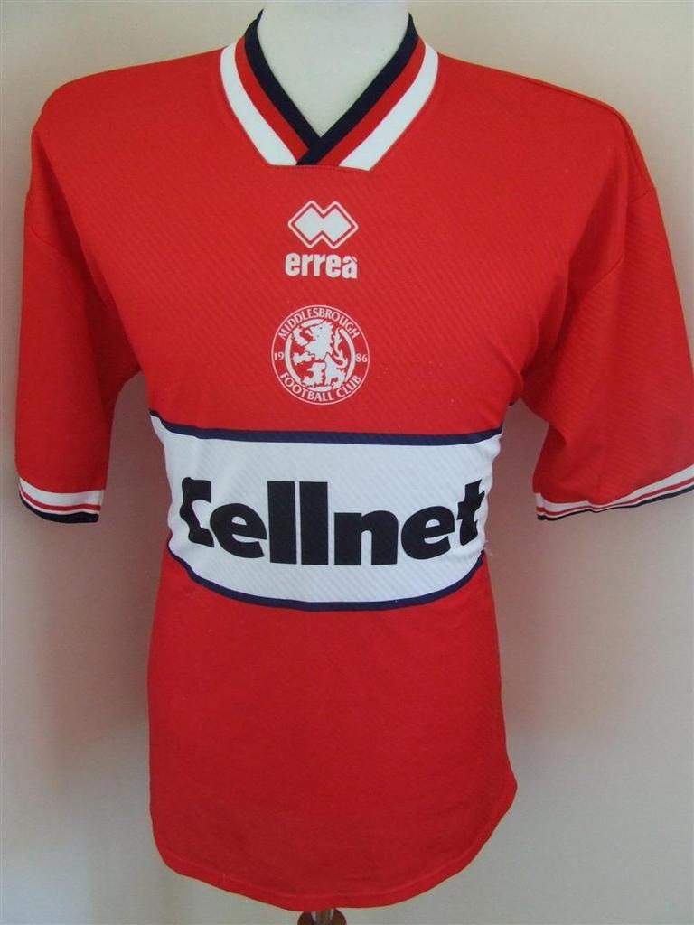 maillot de middlesbrough domicile 1997-1998 pas cher