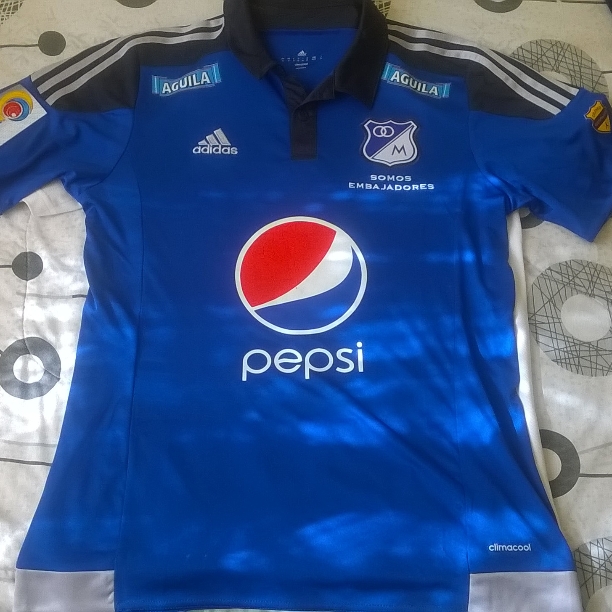 maillot de millonarios domicile 2015 rétro