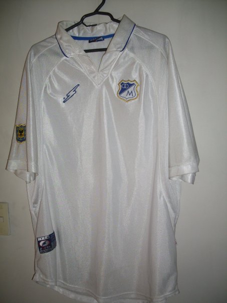 maillot de millonarios exterieur 2002 rétro