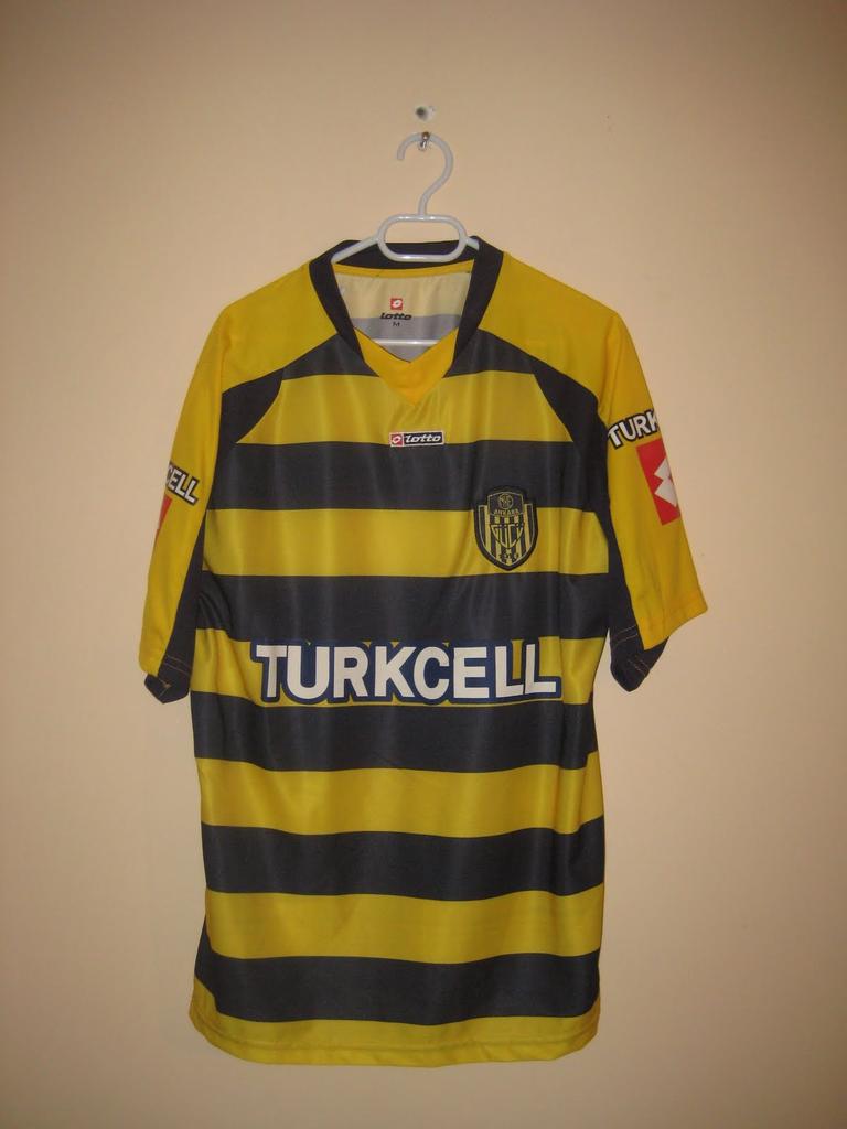 maillot de mke ankaragücü domicile 2009-2010 rétro