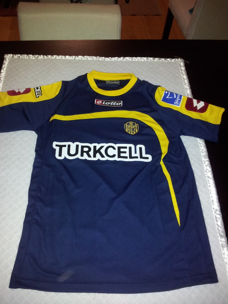 maillot de mke ankaragücü third 2010-2011 rétro