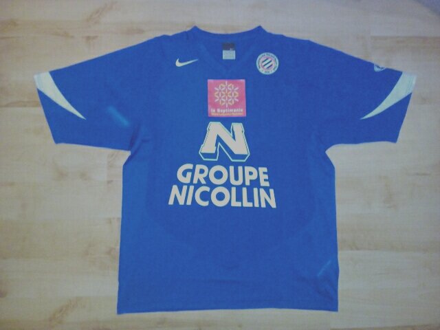 maillot de montpellier hsc domicile 2005-2006 pas cher