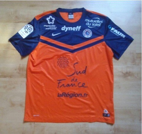 maillot de montpellier hsc domicile 2014-2015 pas cher