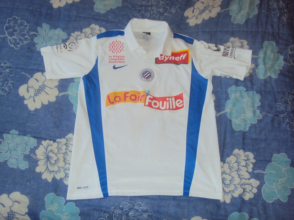 maillot de montpellier hsc exterieur 2010-2011 pas cher