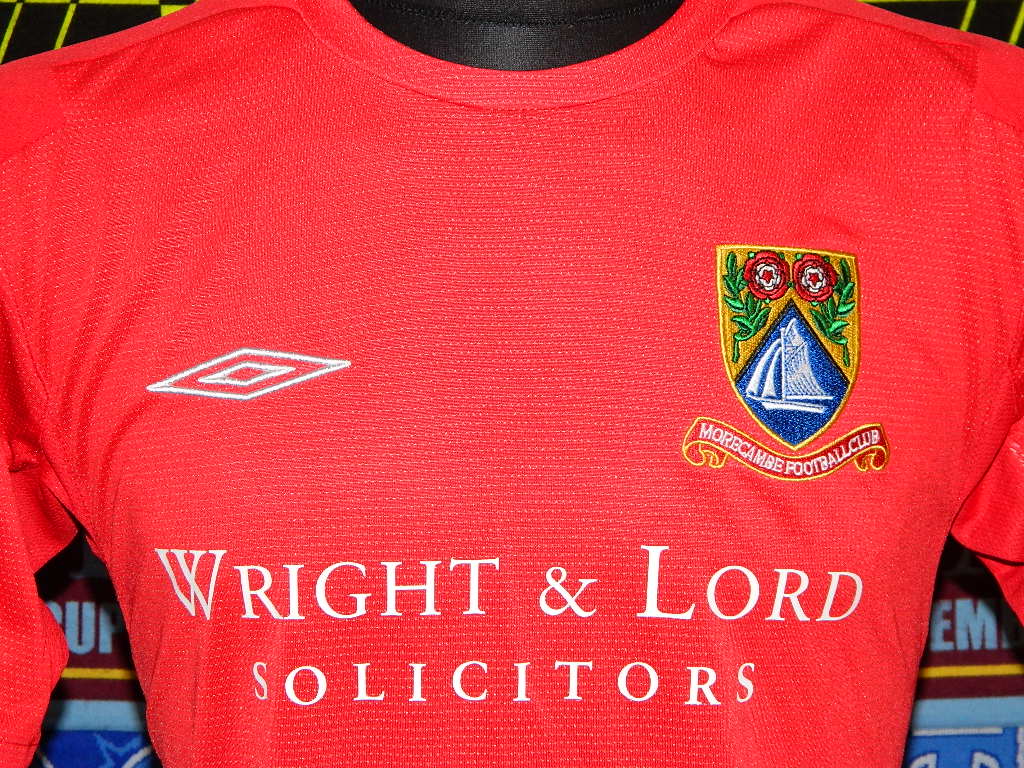 maillot de morecambe fc domicile 2004-2005 pas cher maillot de morecambe fc domicile 2004-2005 pas cher