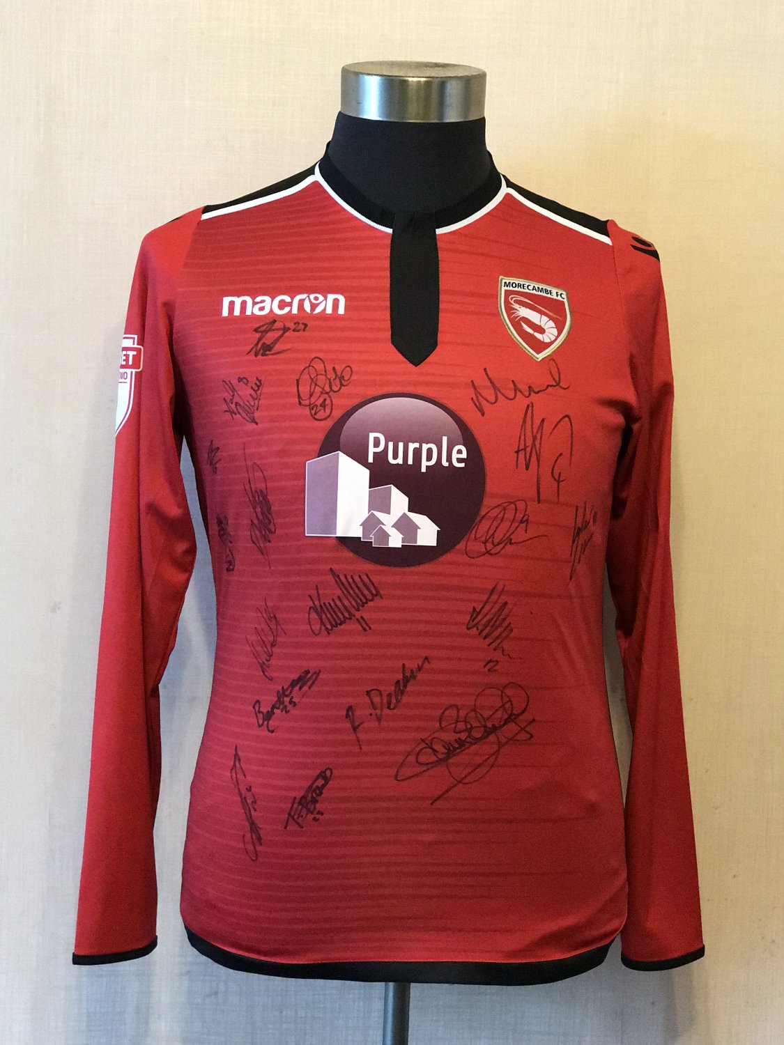 maillot de morecambe fc domicile 2017-2018 pas cher