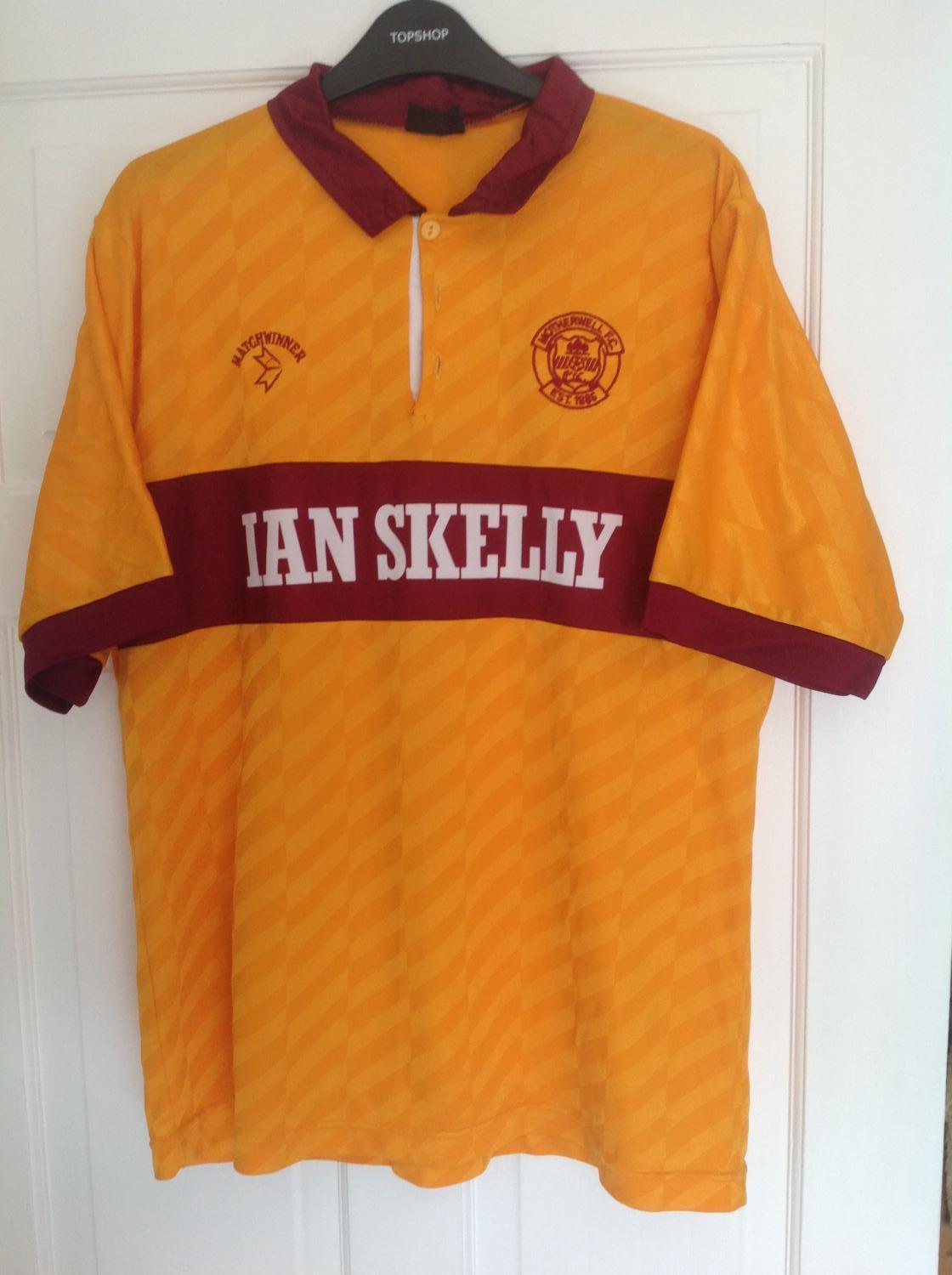 maillot de motherwell fc domicile 1989-1990 pas cher