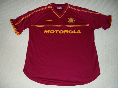 maillot de motherwell fc exterieur 2001-2002 pas cher