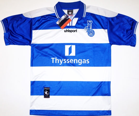 maillot de msv duisbourg domicile 1999-2000 rétro