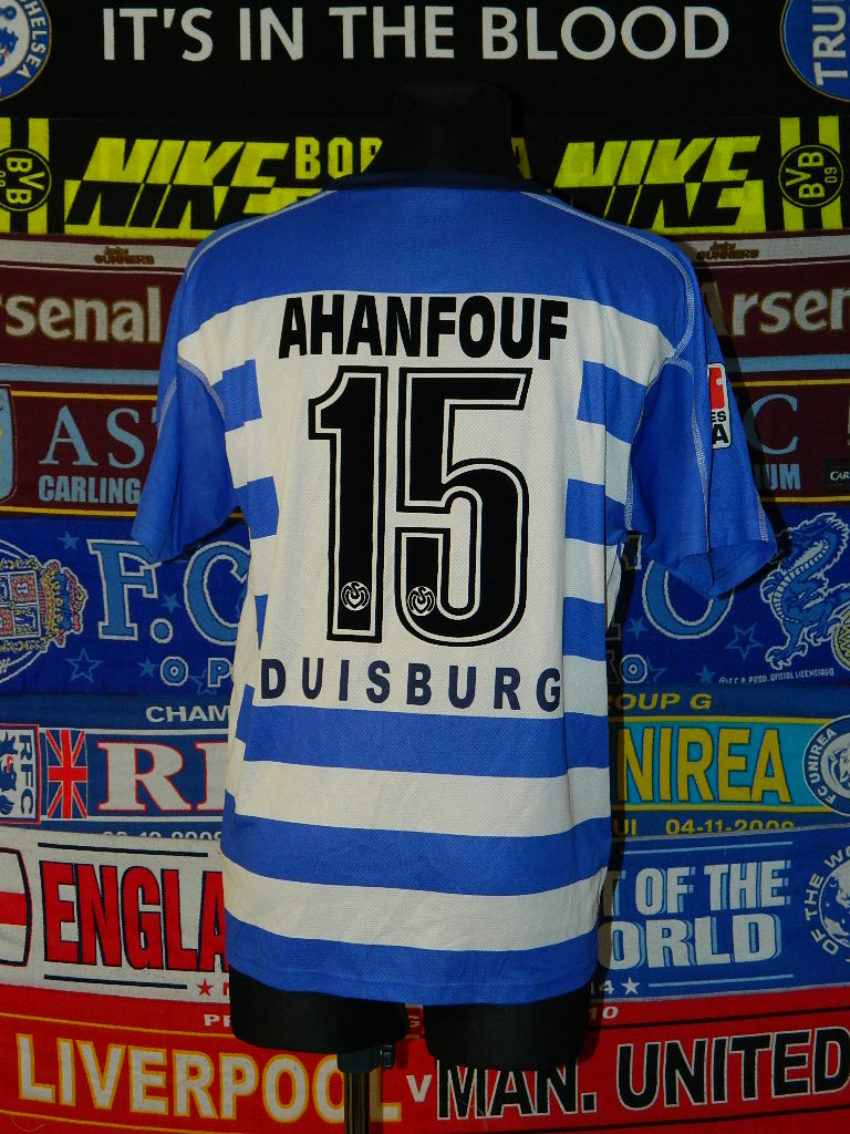 maillot de msv duisbourg domicile 2005-2006 rétro