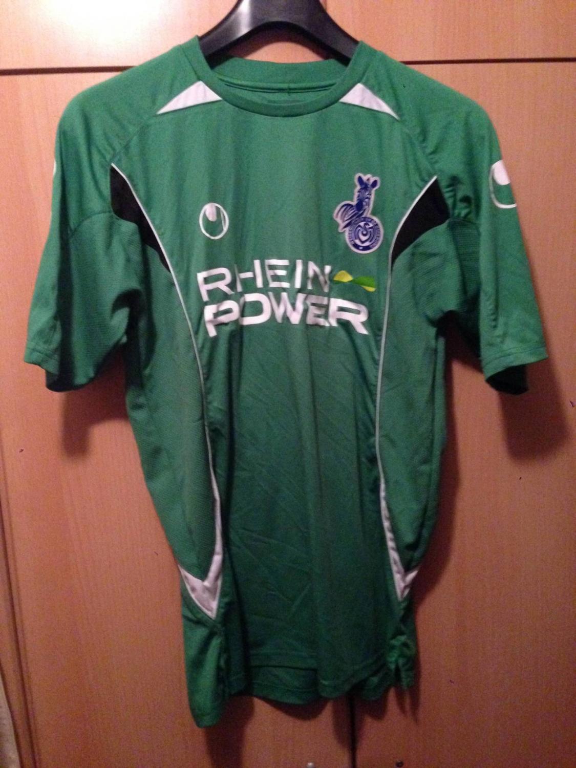 maillot de msv duisbourg third 2009-2010 rétro