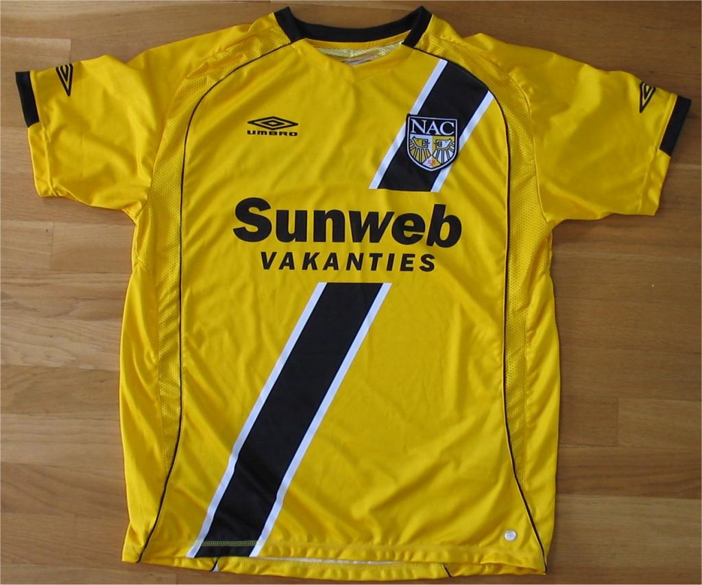 maillot de nac breda domicile 2007-2009 rétro