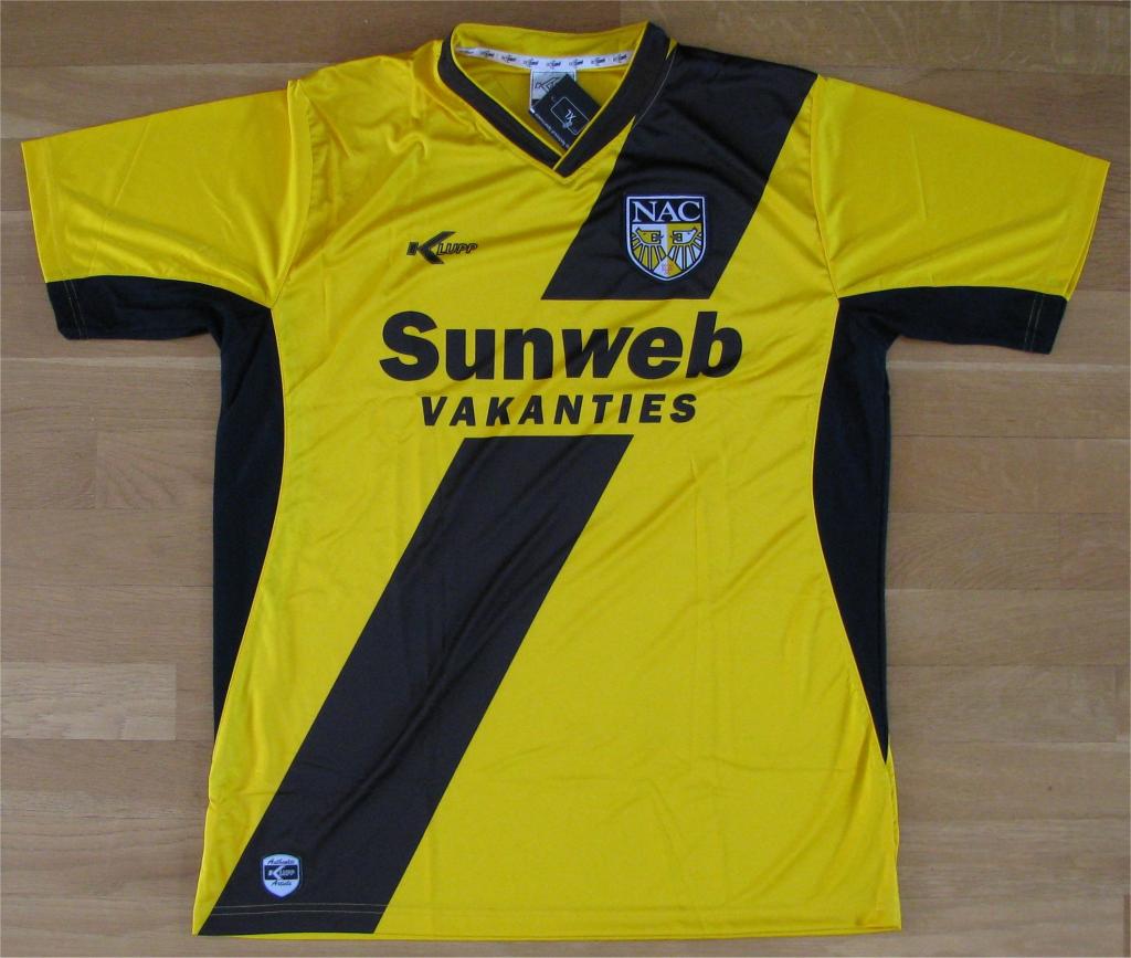 maillot de nac breda domicile 2009-2010 rétro