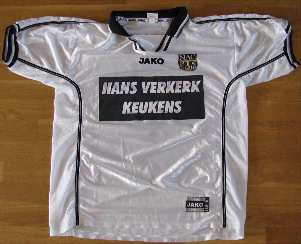 maillot de nac breda exterieur 2000-2001 pas cher