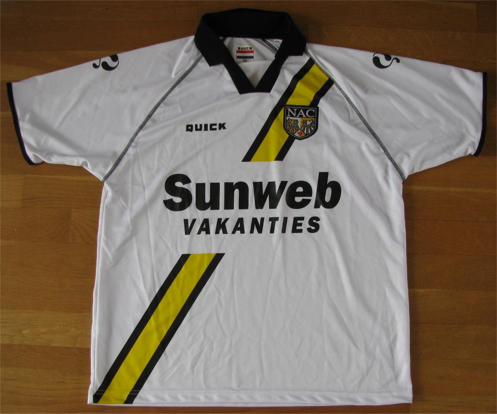 maillot de nac breda exterieur 2005-2006 rétro