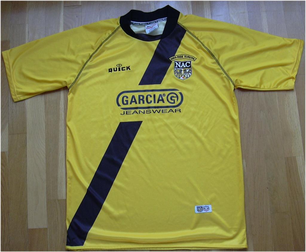 maillot de nac breda réplique 2003-2004 rétro