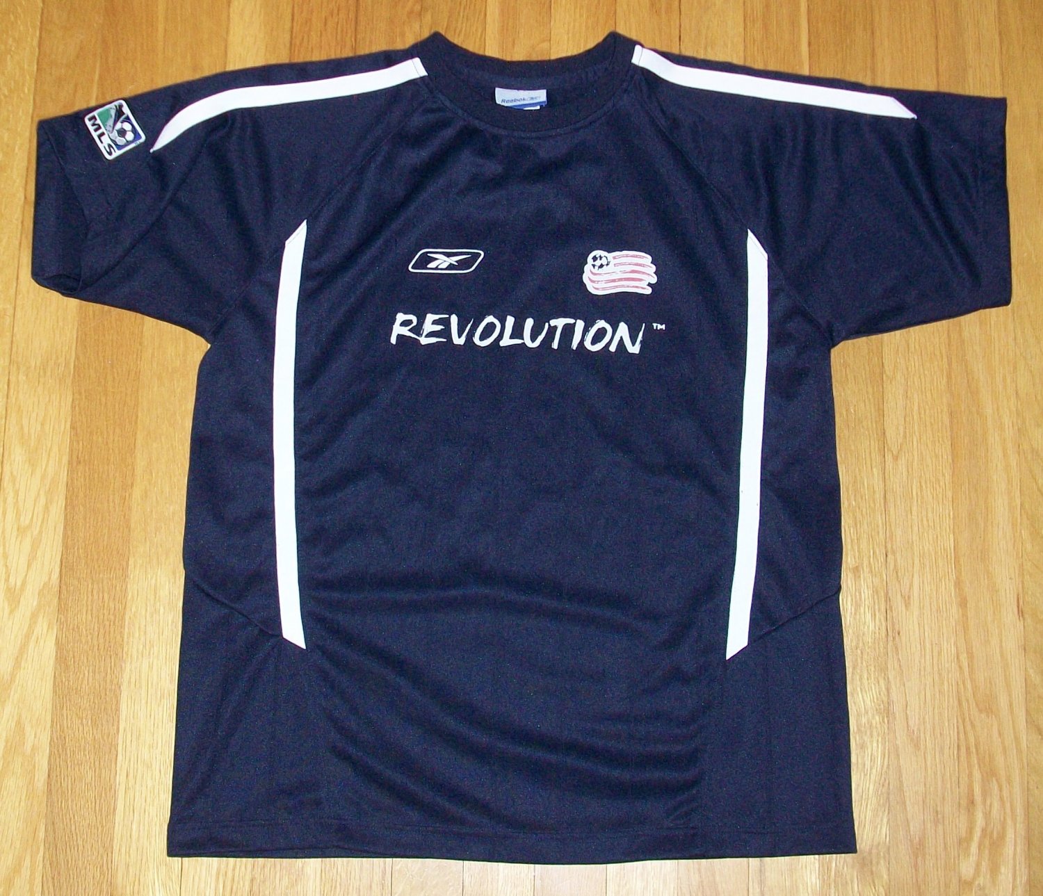 maillot de new england revolution domicile 2004 rétro