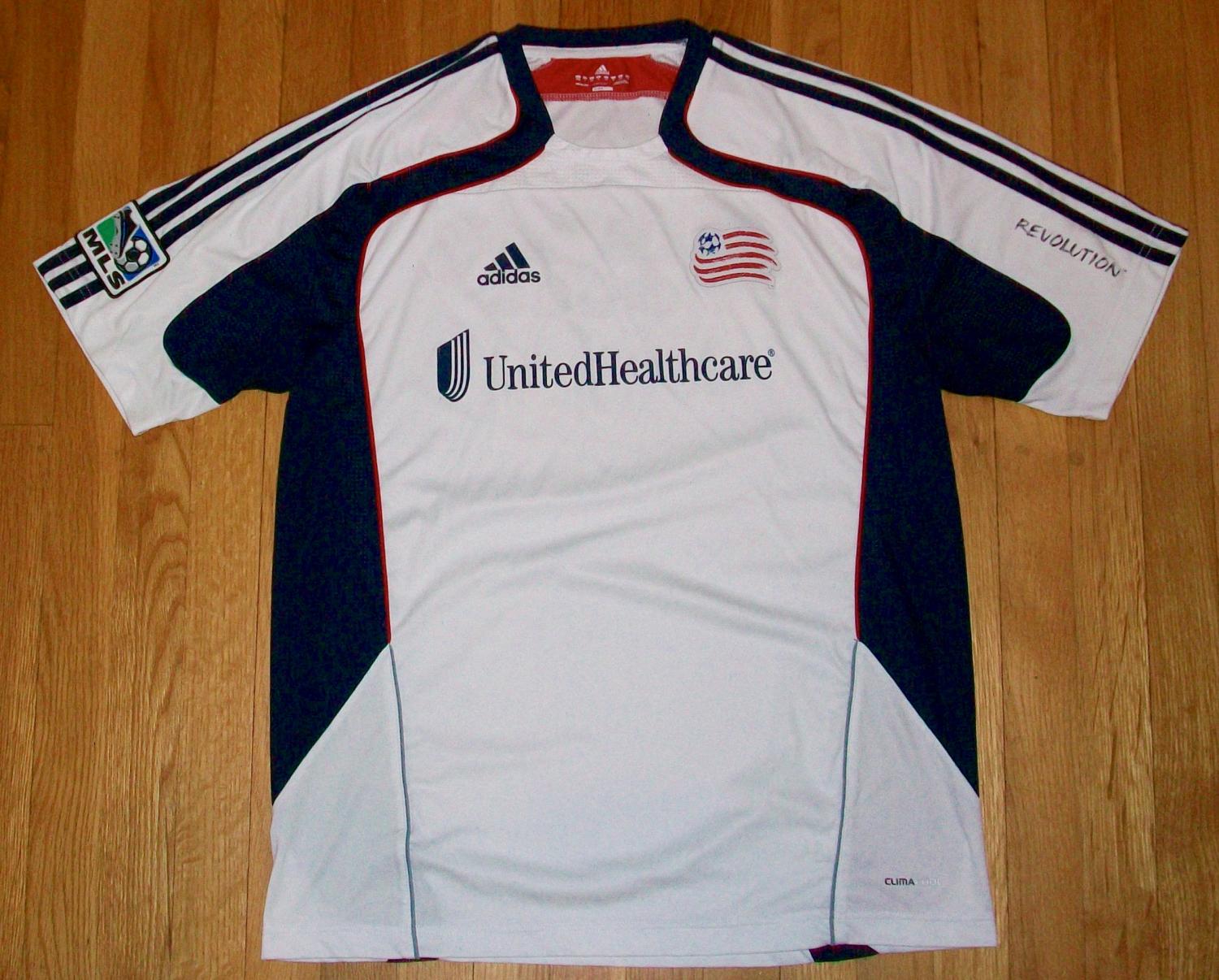 maillot de new england revolution exterieur 2011 rétro